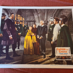 Captain From Castile 1947 General Lobby Cards