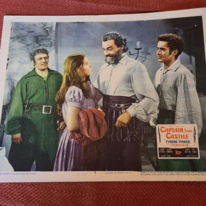Captain From Castile 1947 General Lobby Cards