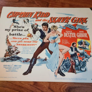 Captain Kidd & the Slave Girl 1954 Title Cards
