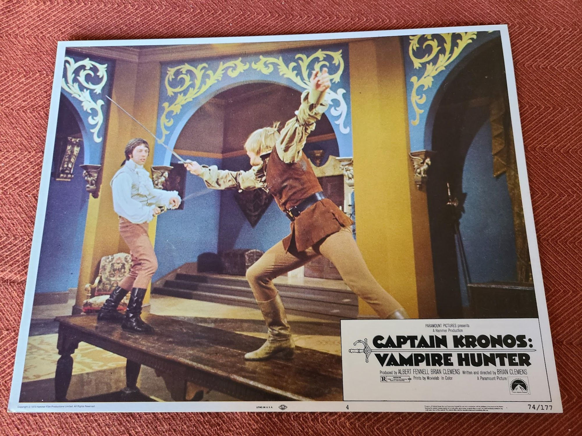 Captain Kronos: Vampire Hunter 1974 Scifi/Horror