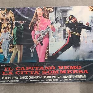 Captain Nemo & The Underwater City 1969 Fotobusta