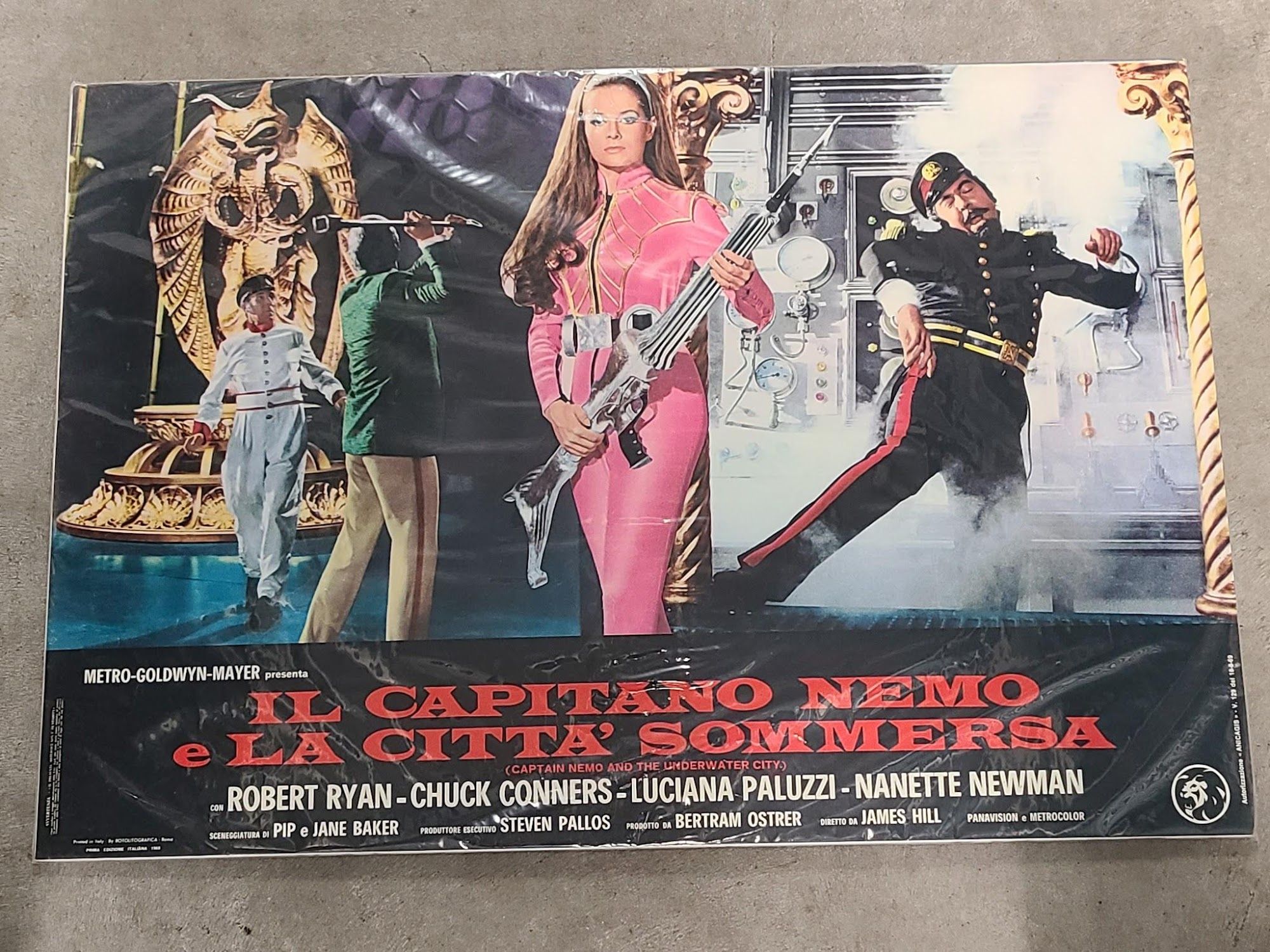 Captain Nemo & The Underwater City 1969 Fotobusta