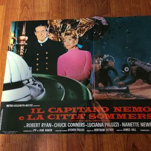 Captain Nemo & The Underwater City 1970 Fotobusta