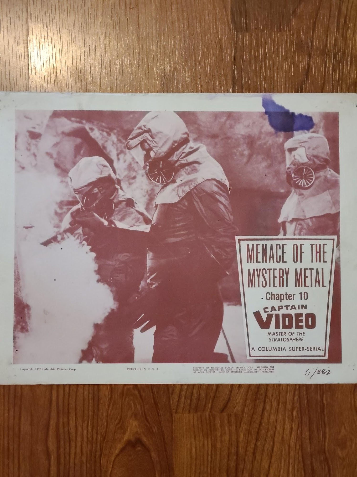Captain Video 1951 Serial Lobby Cards
