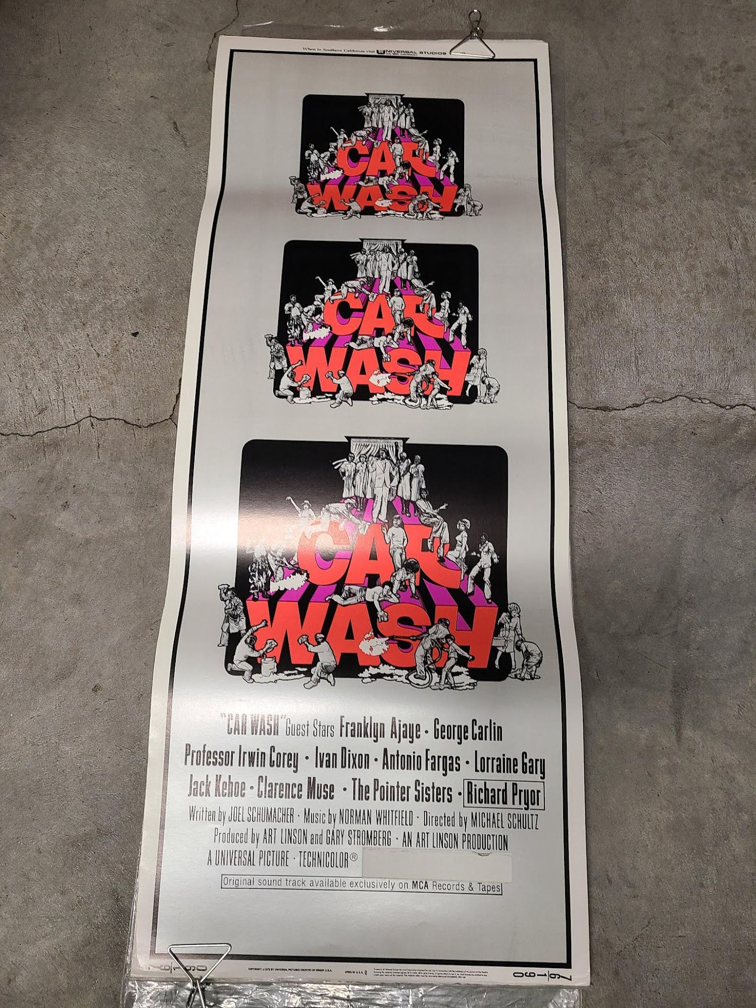 Car Wash 1976 Inserts