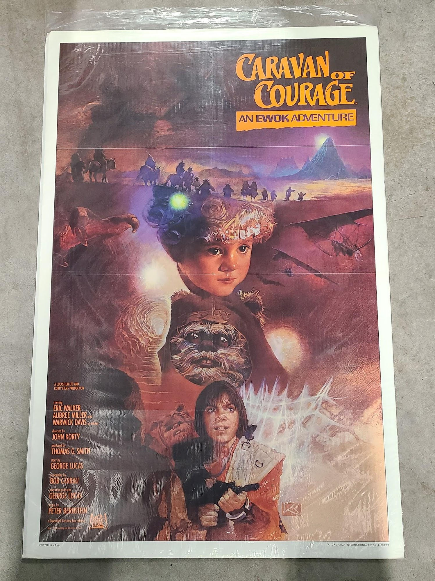 Caravan Of Courage: An Ewok Adventure 1984 1 Sheets/US