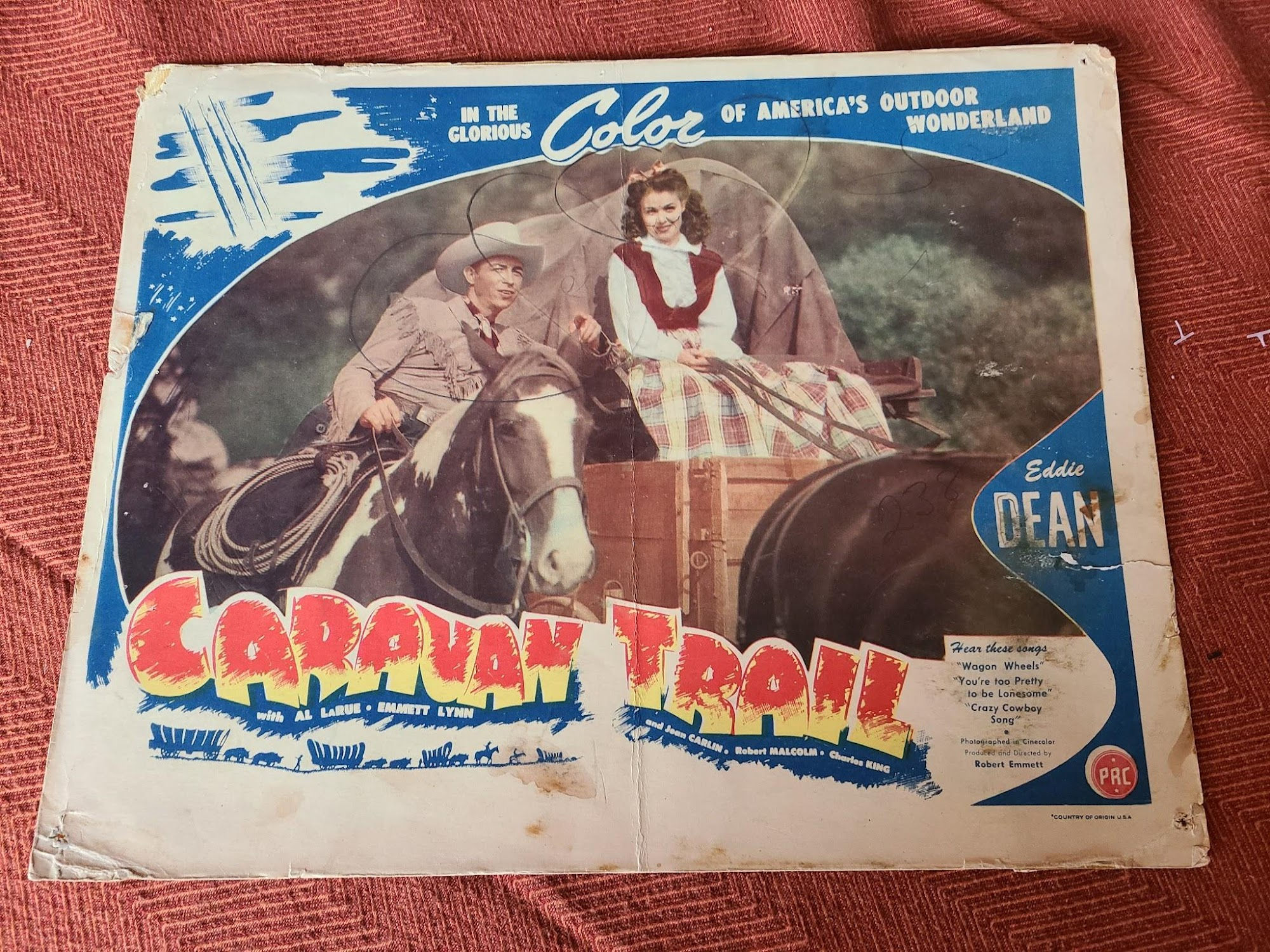 Caravan Trail 1946 Western Lobby Cards