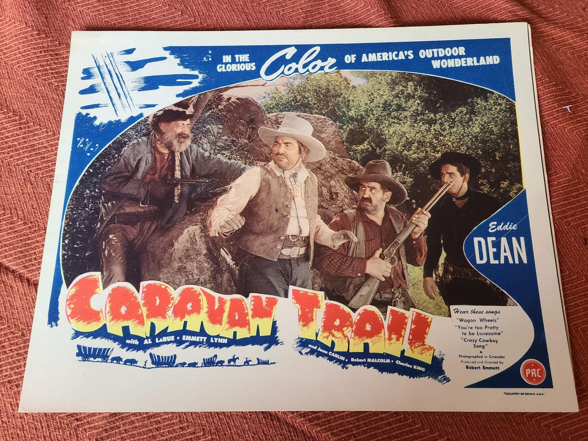 Caravan Trail 1946 Western Lobby Cards