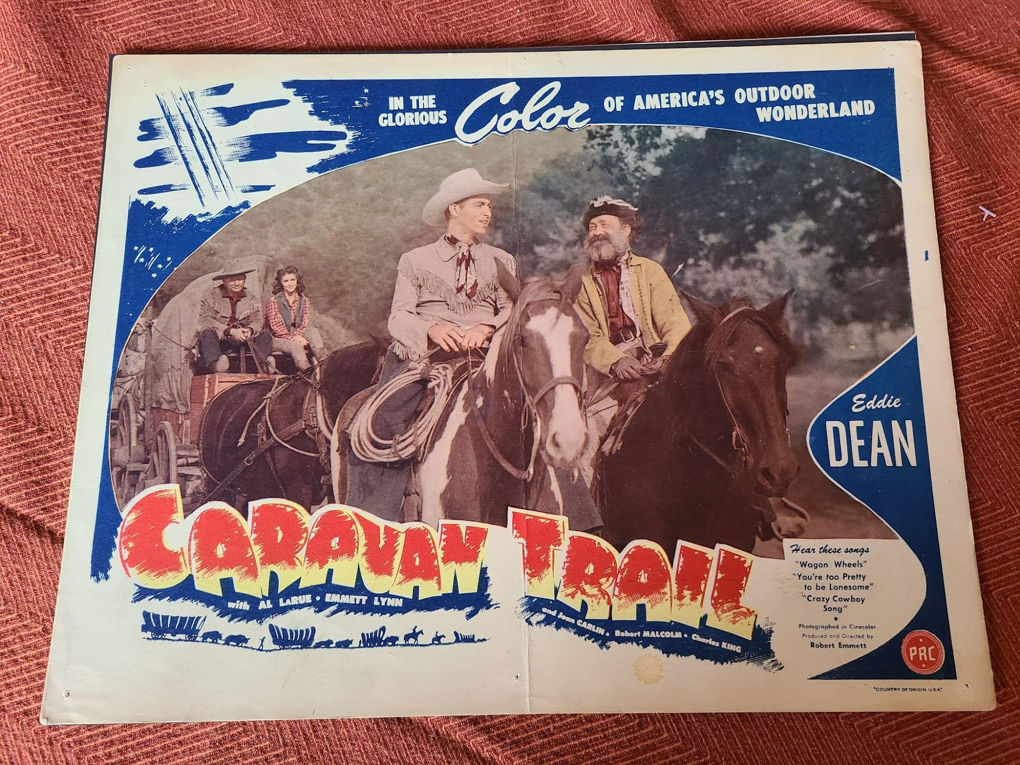 Caravan Trail 1946 Western Lobby Cards