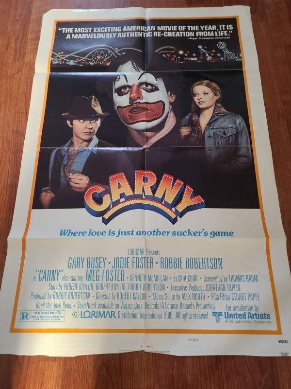 Carny 1980 1 Sheets/US