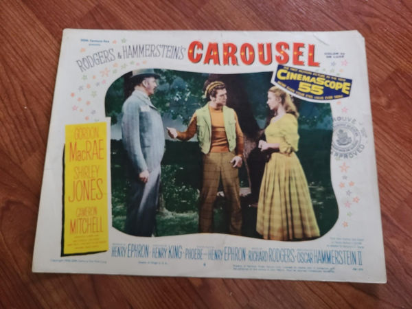 Carousel 1956 General Lobby Cards