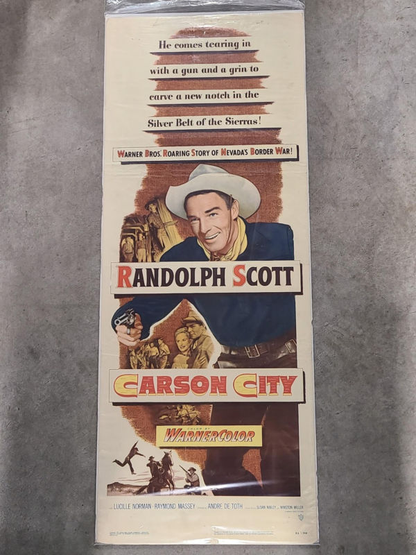 Carson City 1952 Inserts
