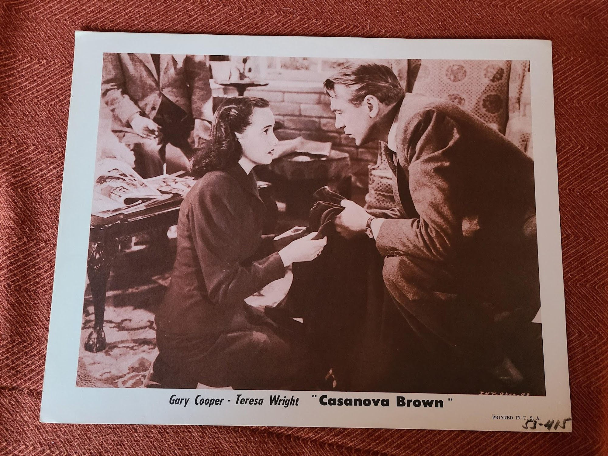 Casanova Brown 1944 General Lobby Cards