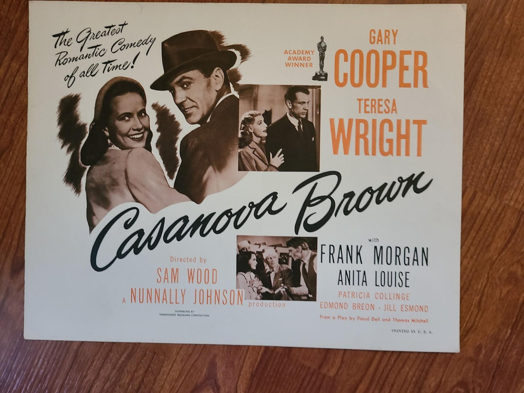 Casanova Brown 1944 Title Cards