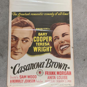 Casanova Brown 1944 Window Cards