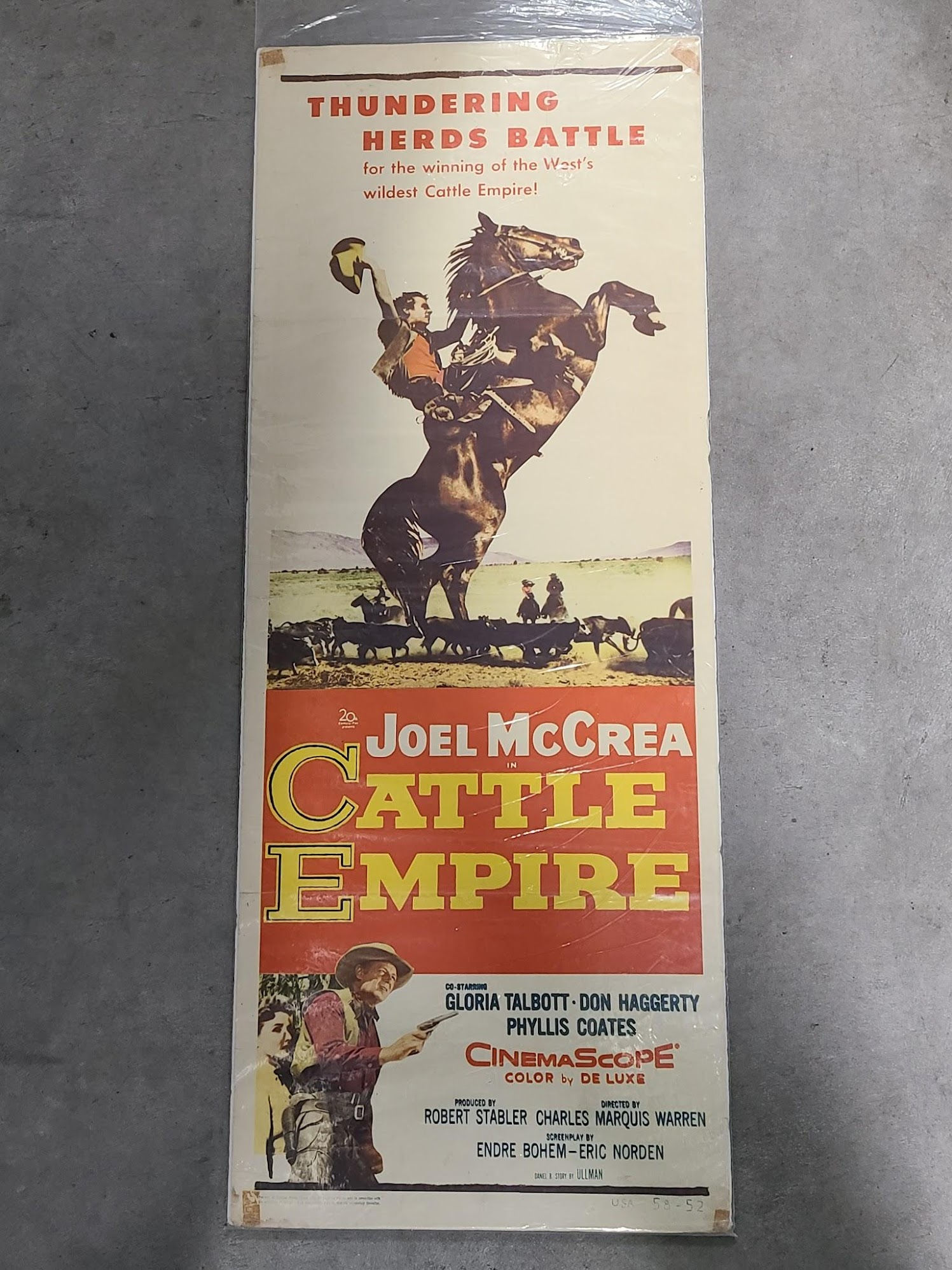 Cattle Empire 1958 Inserts