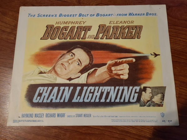 Chain Lightning 1950 Title Cards