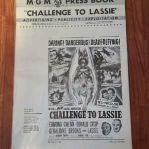 Challenge To Lassie 1949 Press Books
