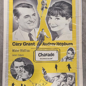 Charade 1963 Window Cards