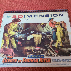 Charge At Feather River 1953 Western Lobby Cards