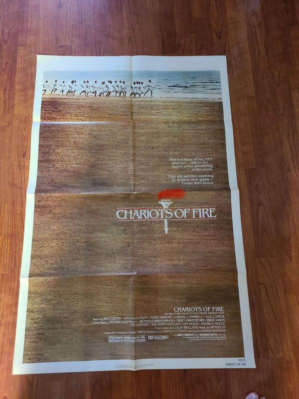Chariots of Fire 1981 1 Sheets/US