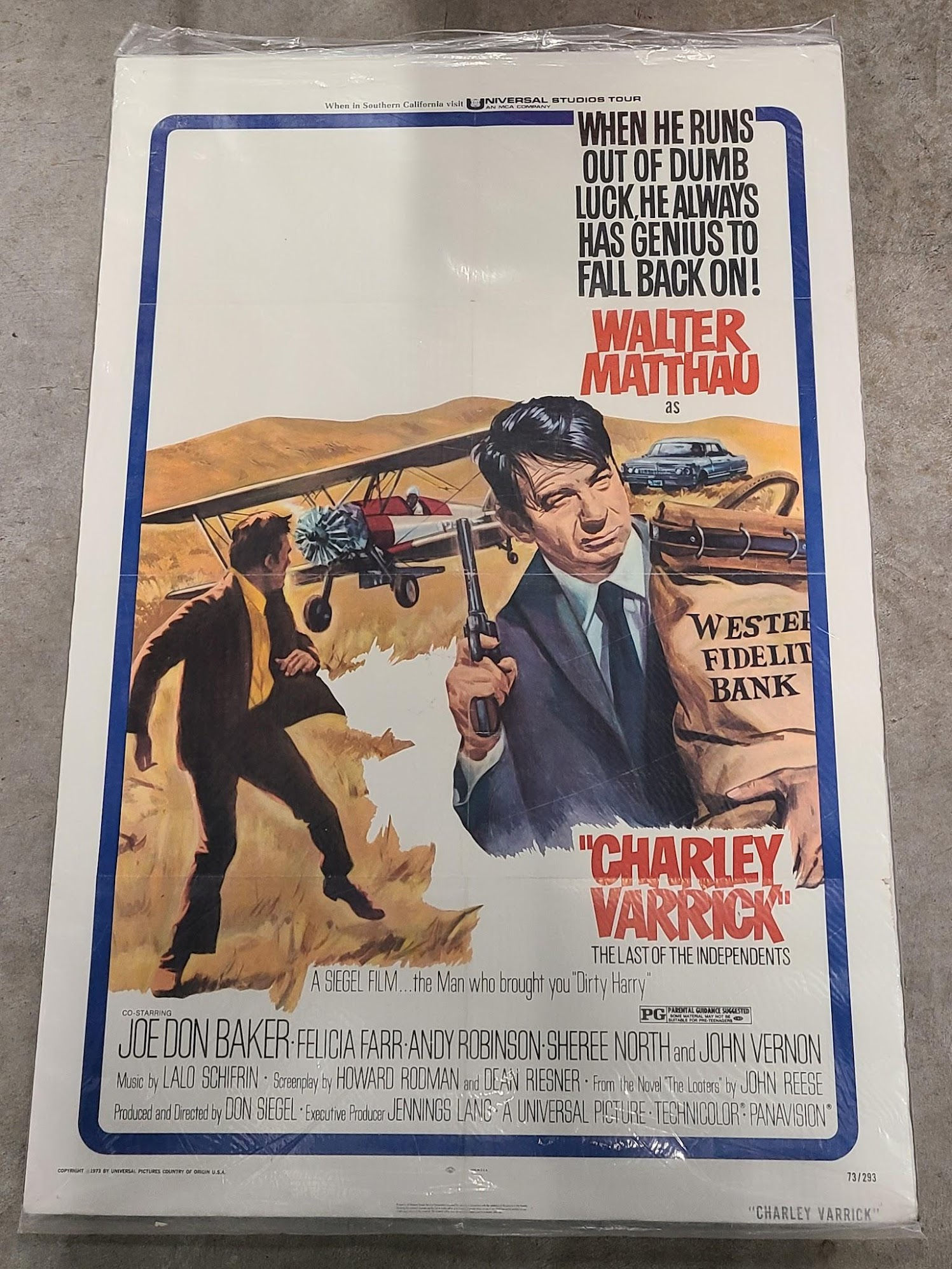 Charley Varrick 1973 1 Sheets/US