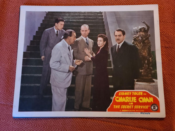 Charlie Chan In The Secret Service 1943 General Lobby Cards