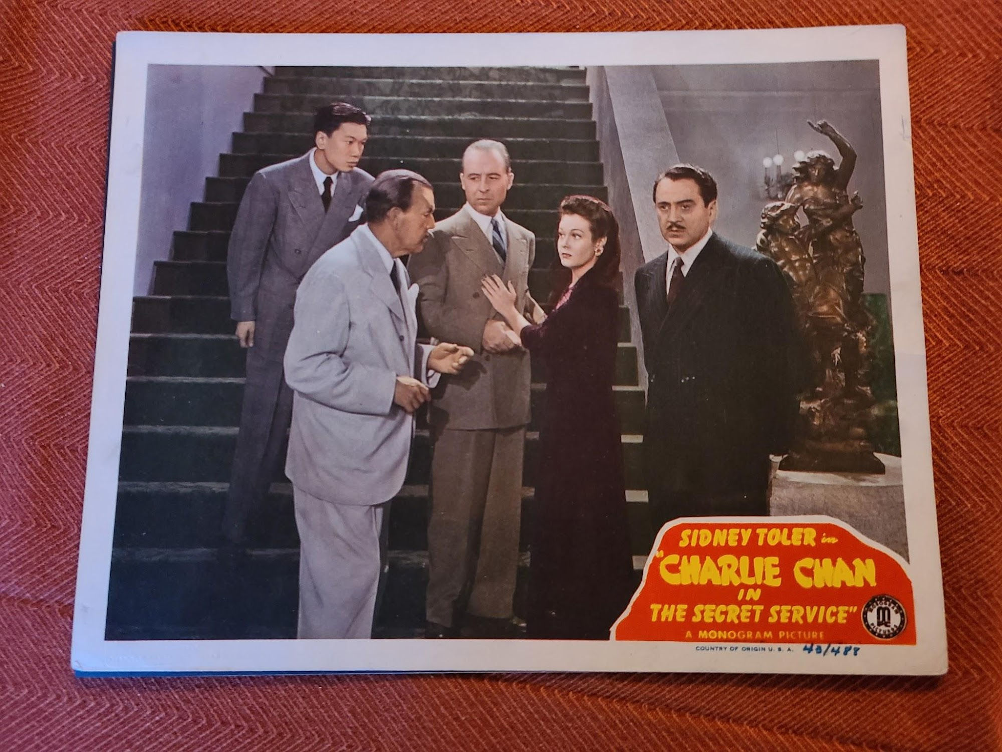 Charlie Chan In The Secret Service 1943 General Lobby Cards