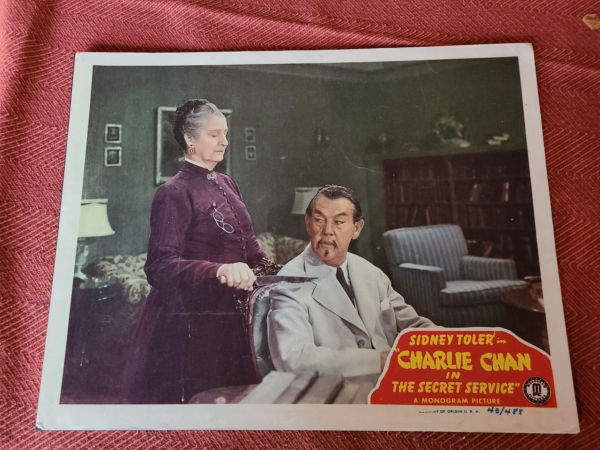 Charlie Chan In The Secret Service 1944 General Lobby Cards