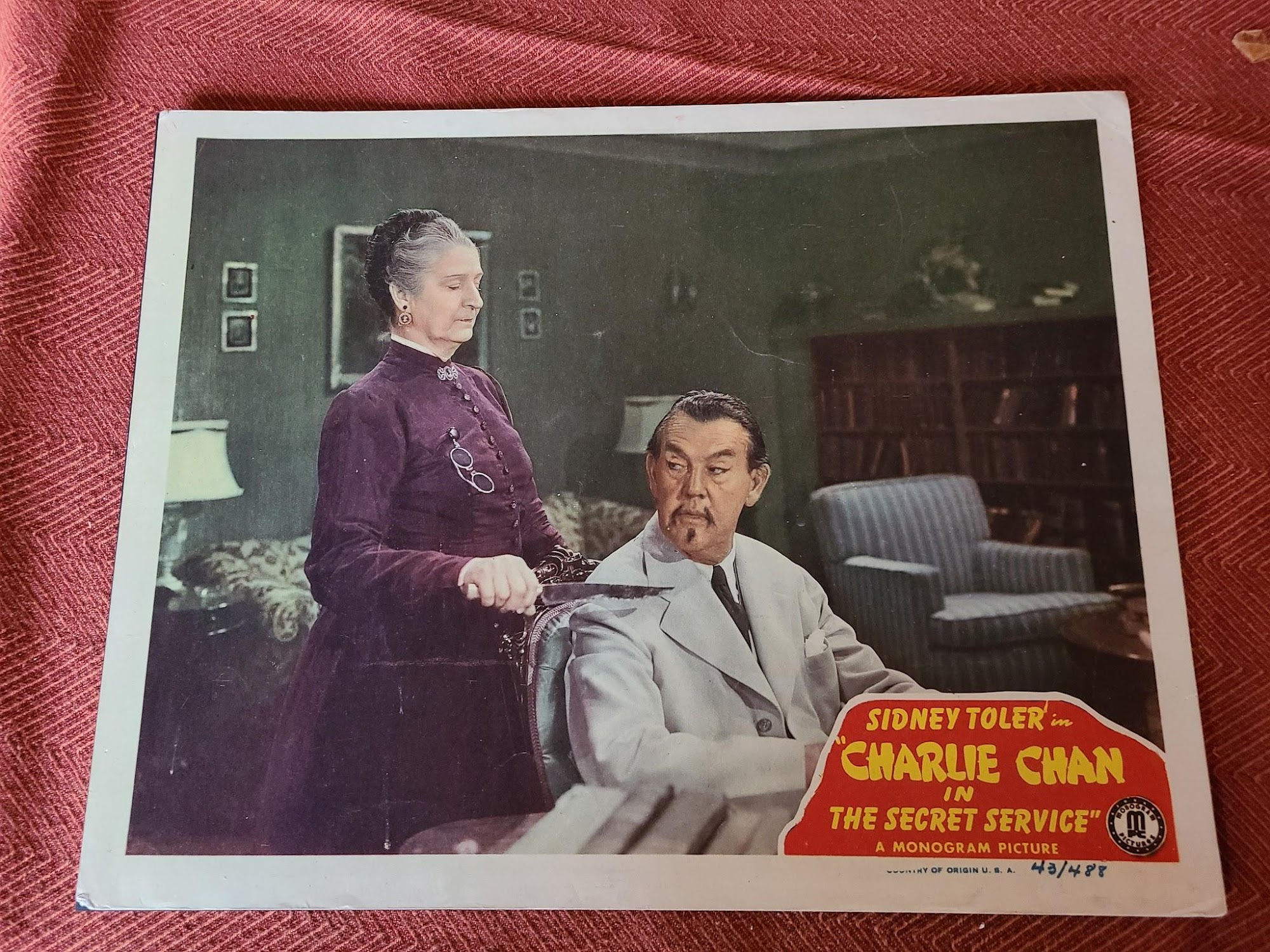 Charlie Chan In The Secret Service 1944 General Lobby Cards
