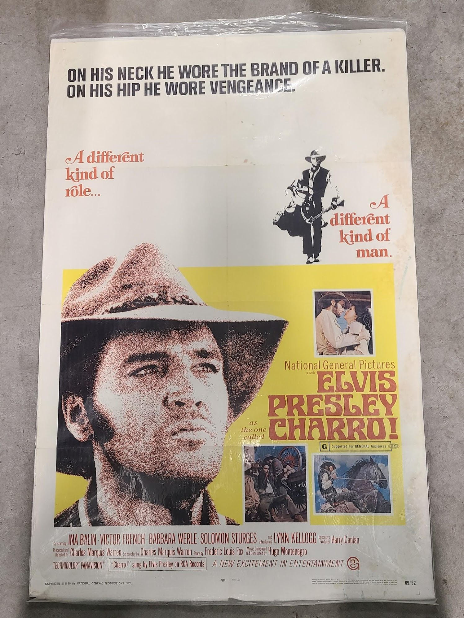 Charro 1969 1 Sheets/US