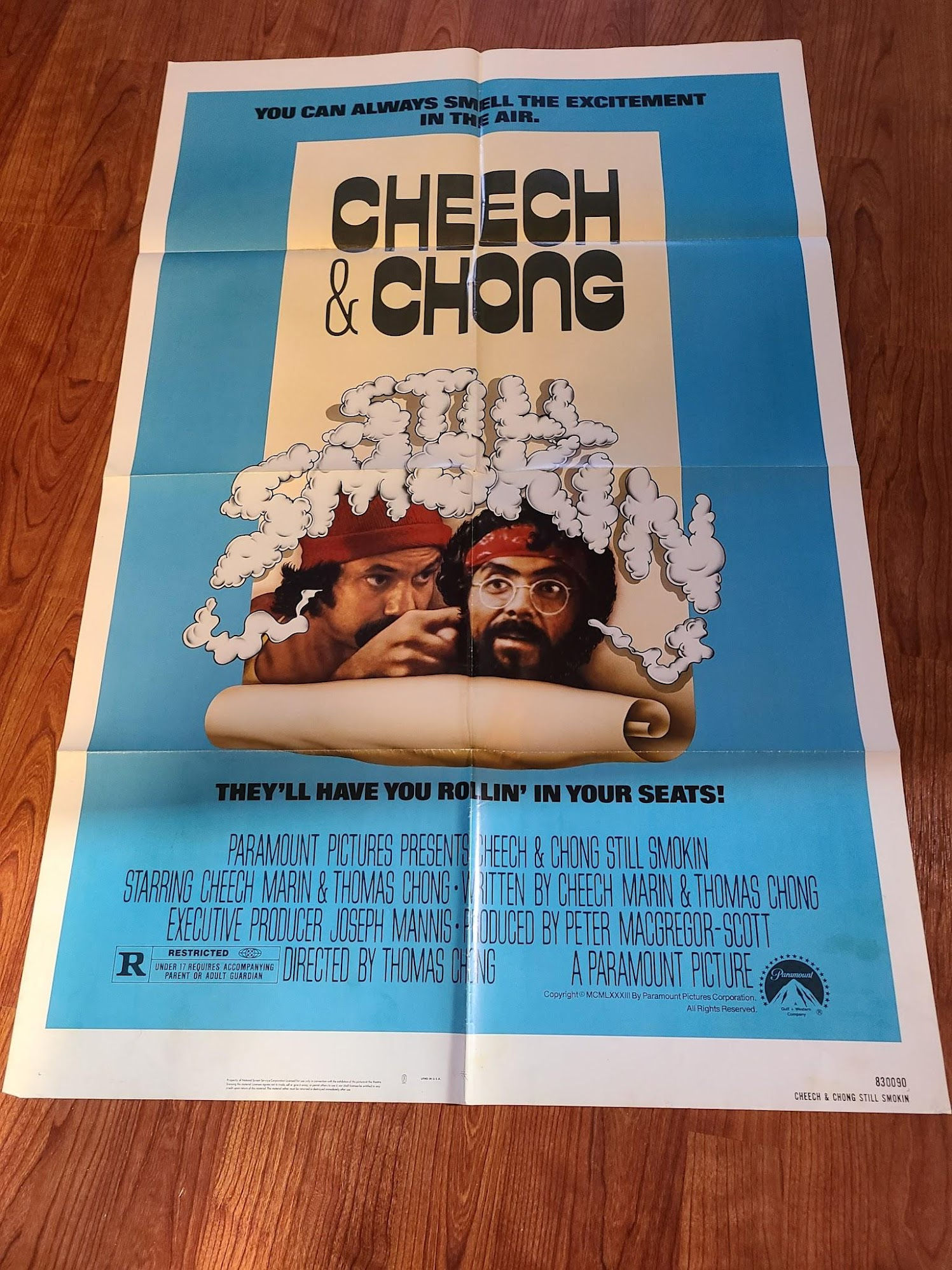 Cheech and Chong Still Smokin' 1983 1 Sheets/US