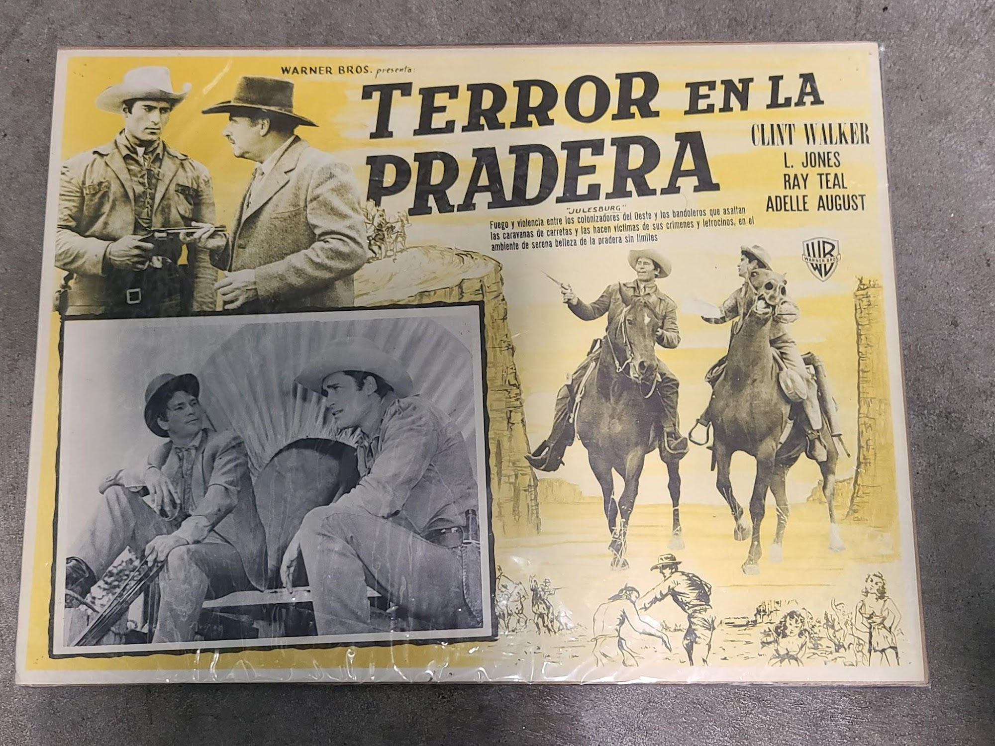 Cheyenne Tv 1956 Mexican Lobby Cards