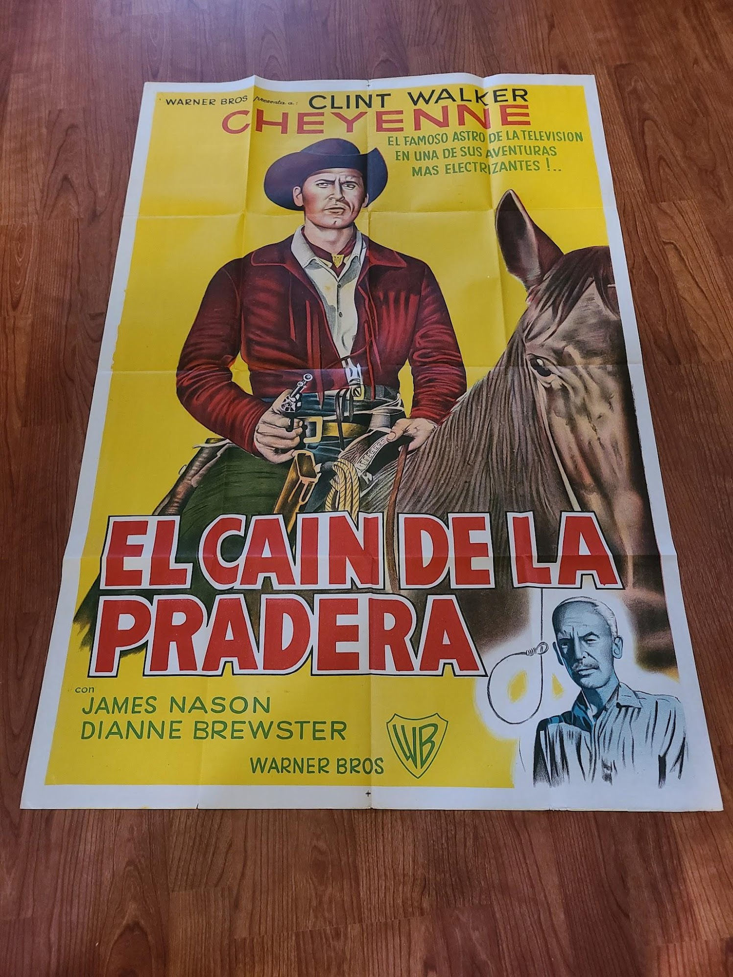 Cheyenne Tv- "The Traveler" 1956 1 Sheets/US