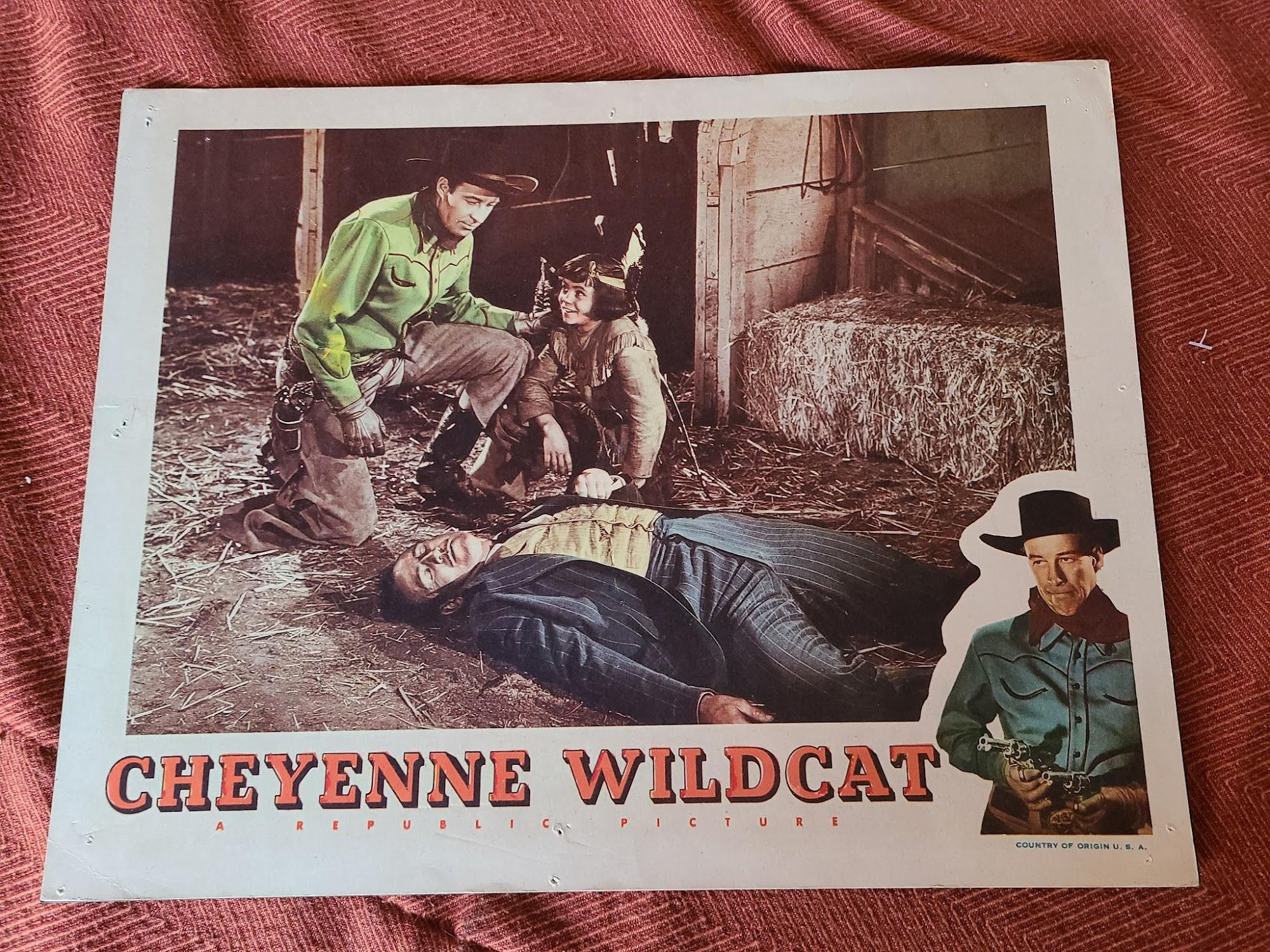 Cheyenne Wildcat 1944 Western Lobby Cards