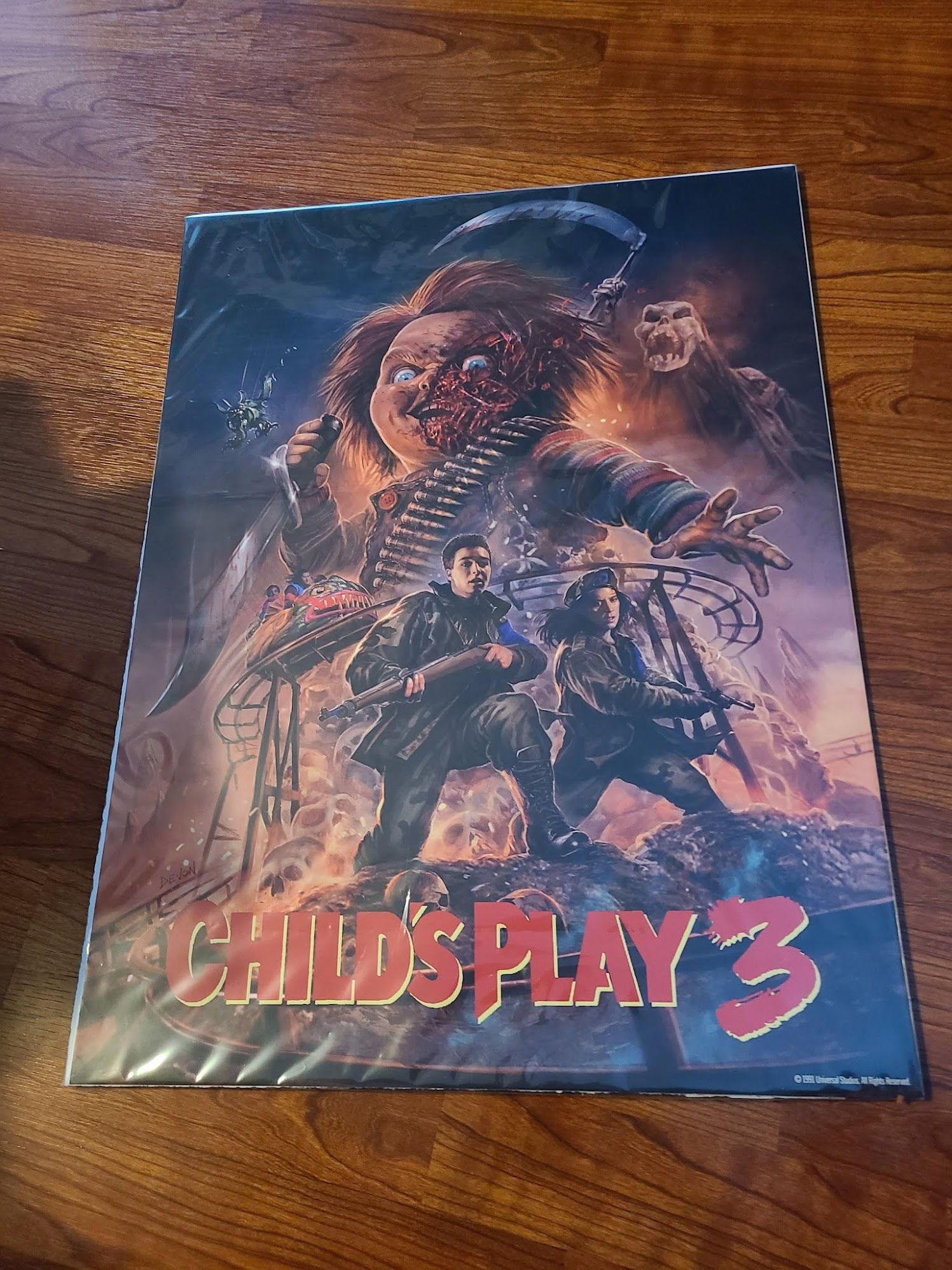 Child's Play 3 1991 Window Cards