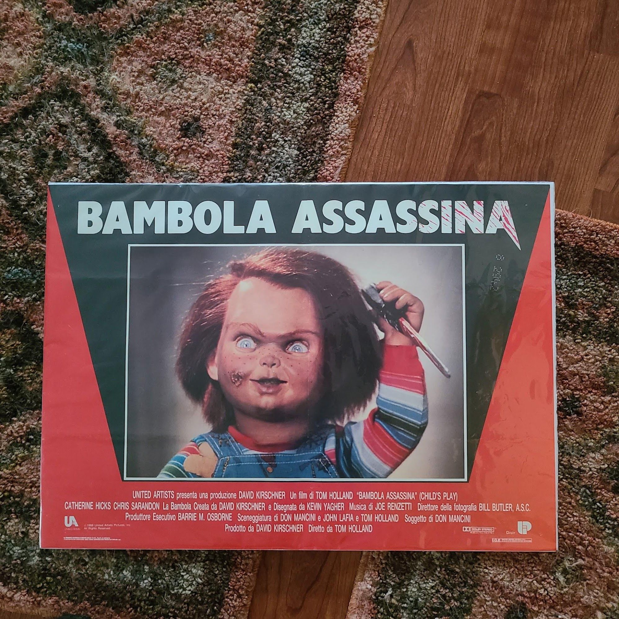 Child's Play 1988 Fotobusta