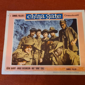 China Gate 1957 Military/Aviation Lobby Cards