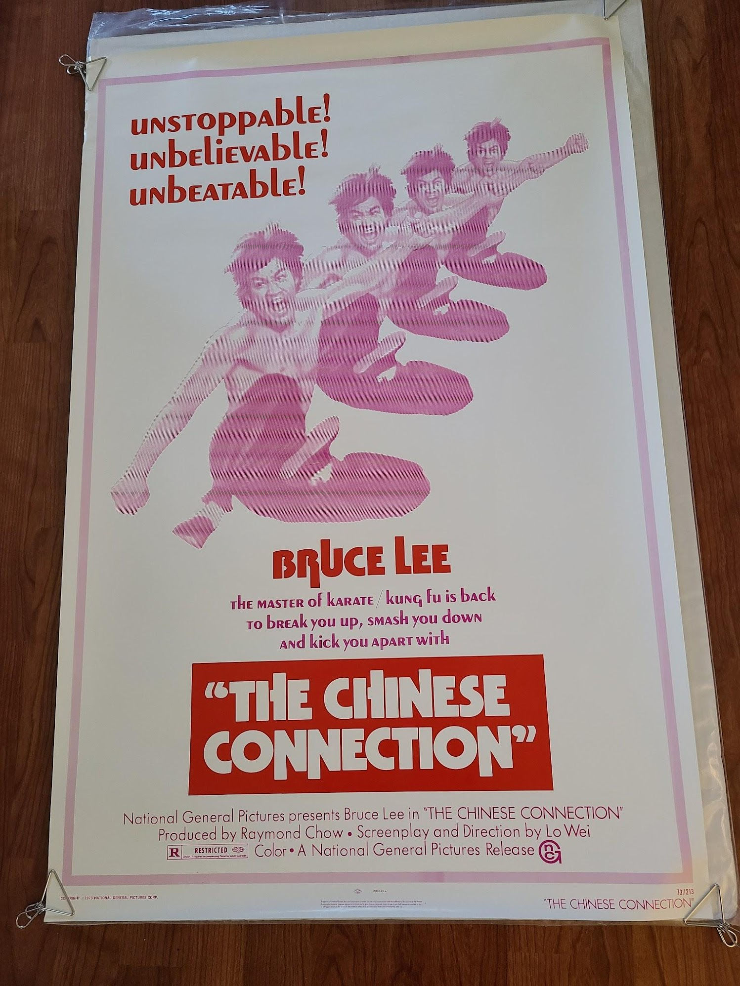 Chinese Connection 1973 1 Sheets/US