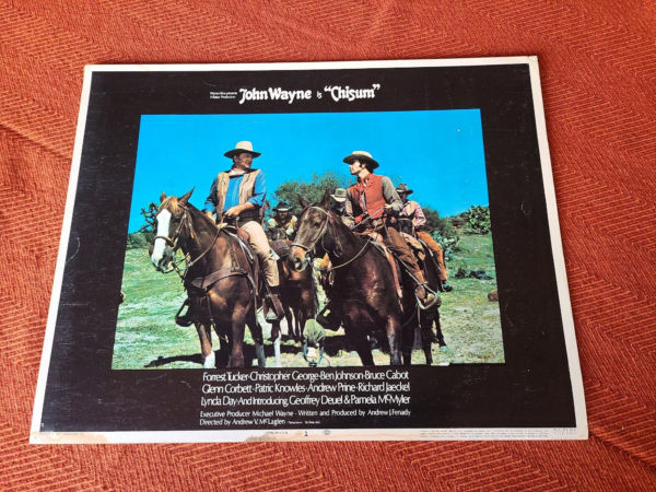 Chisum 1970 Western Lobby Cards
