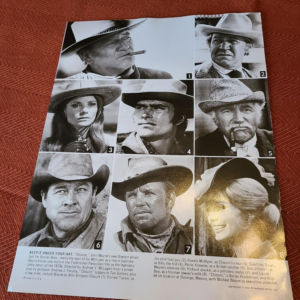 Chisum 1970 Western Lobby Cards