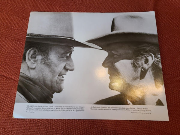 Chisum 1970 Western Lobby Cards