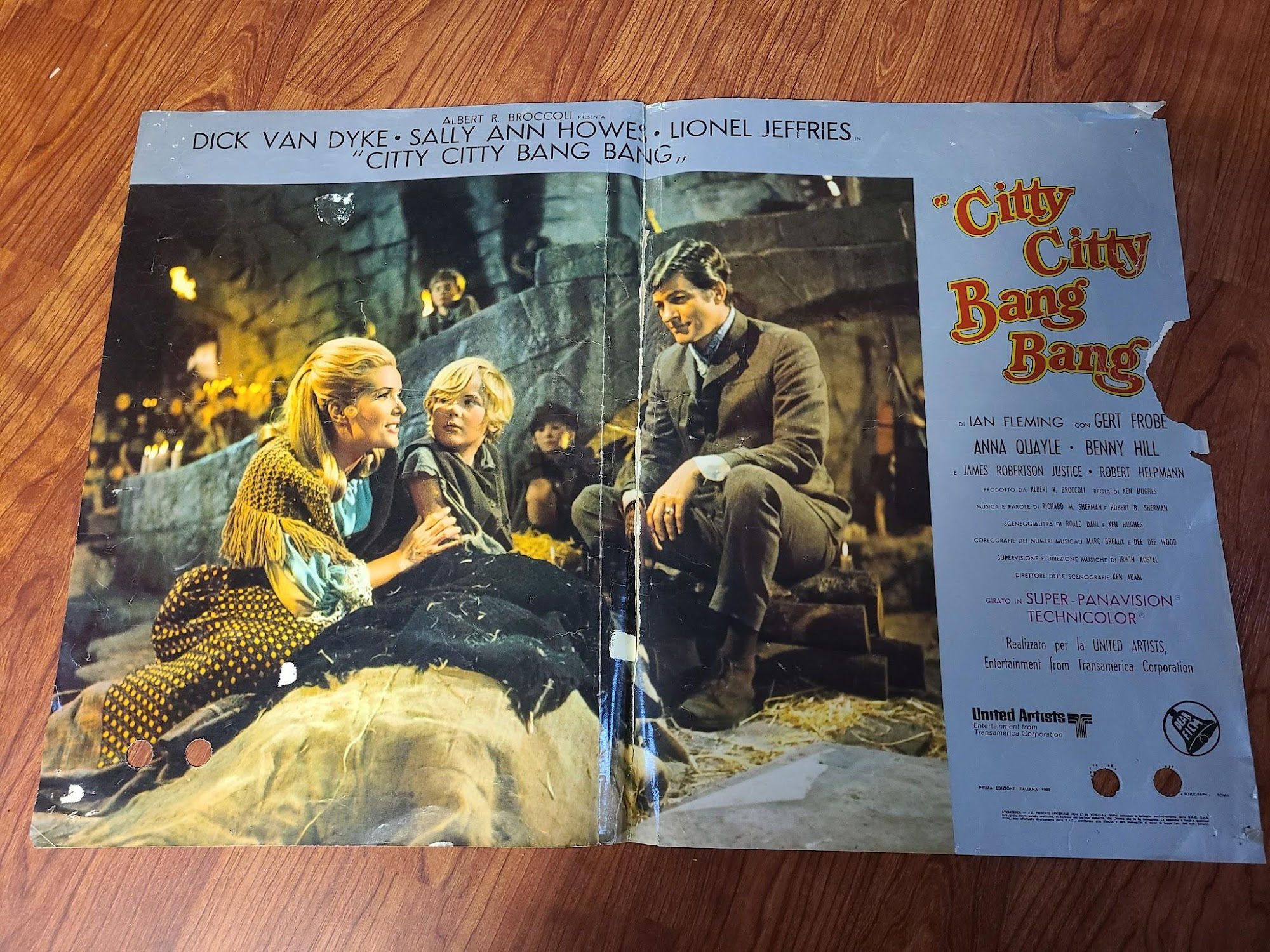 Chitty Chitty Bang Bang 1968 Fotobusta