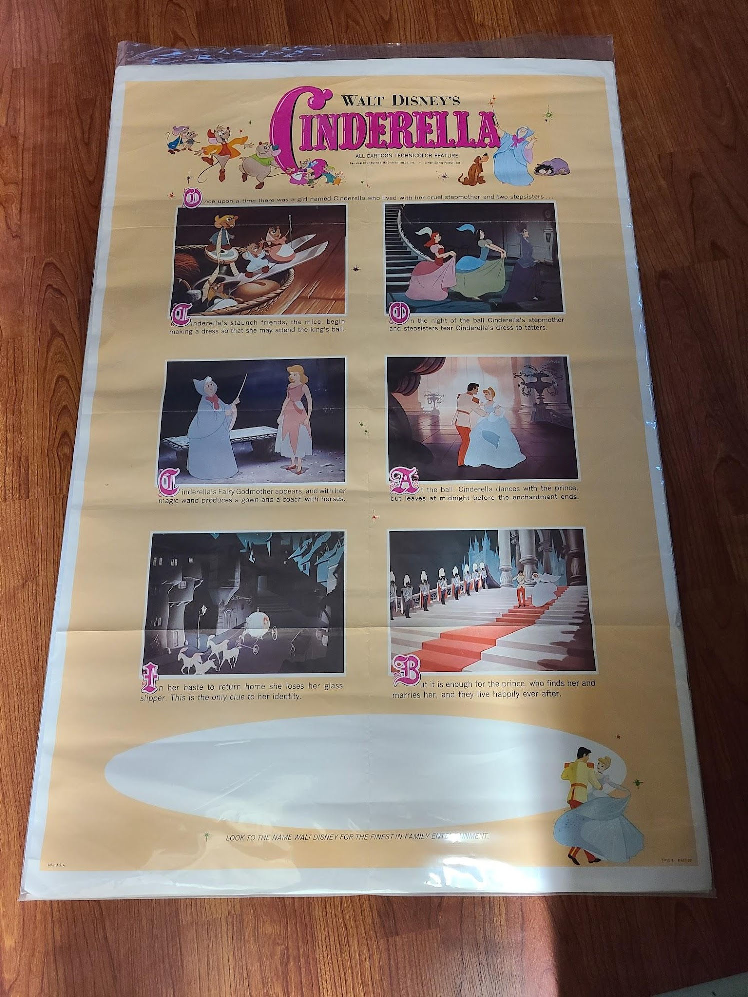 Cinderella 1949 1 Sheets/US
