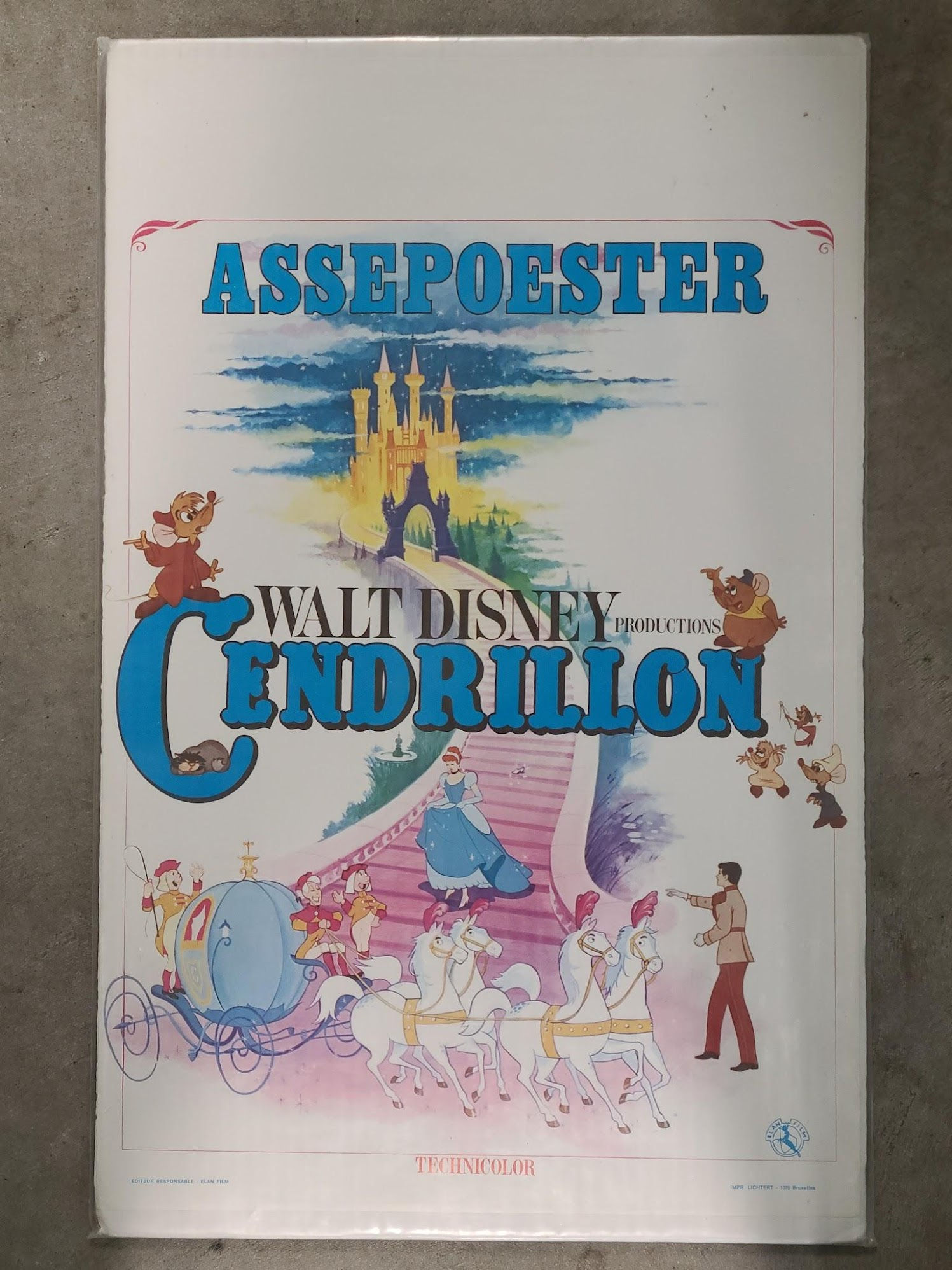 Cinderella 1950 Belgium