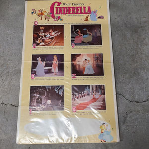 Cinderella 1950 Window Cards