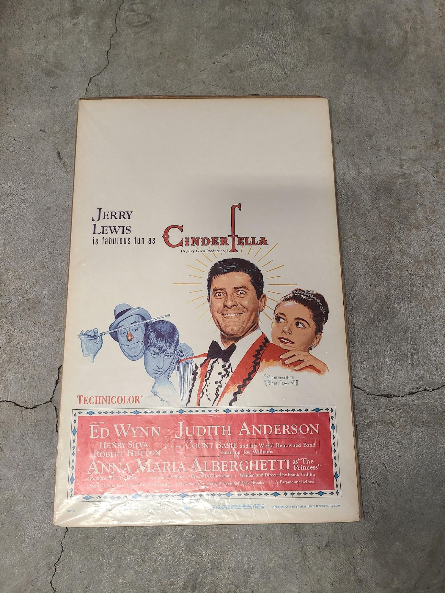 Cinderfella 1960 Window Cards