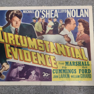 Circumstanial Evidence 1945 Title Cards