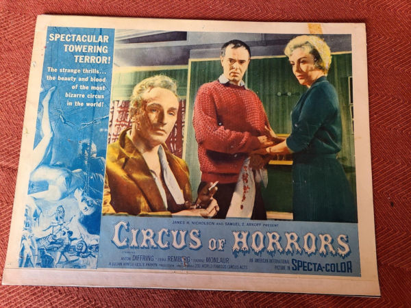 Circus of Horror 1960 Scifi/Horror