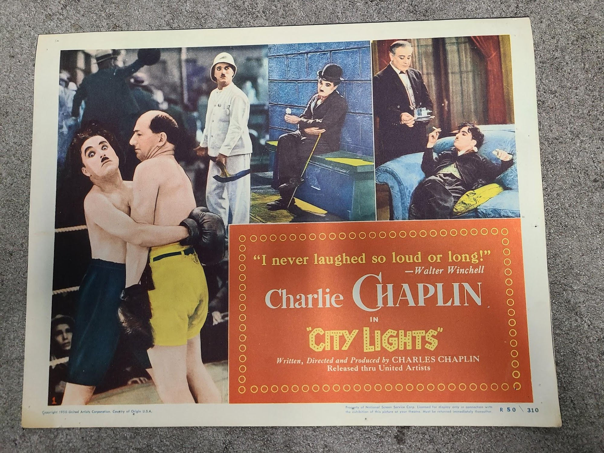 City Lights 1931 Title Cards